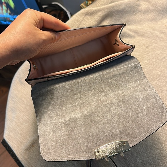 Furla Floral Beige Crossbody Bag - Picture 12 of 16